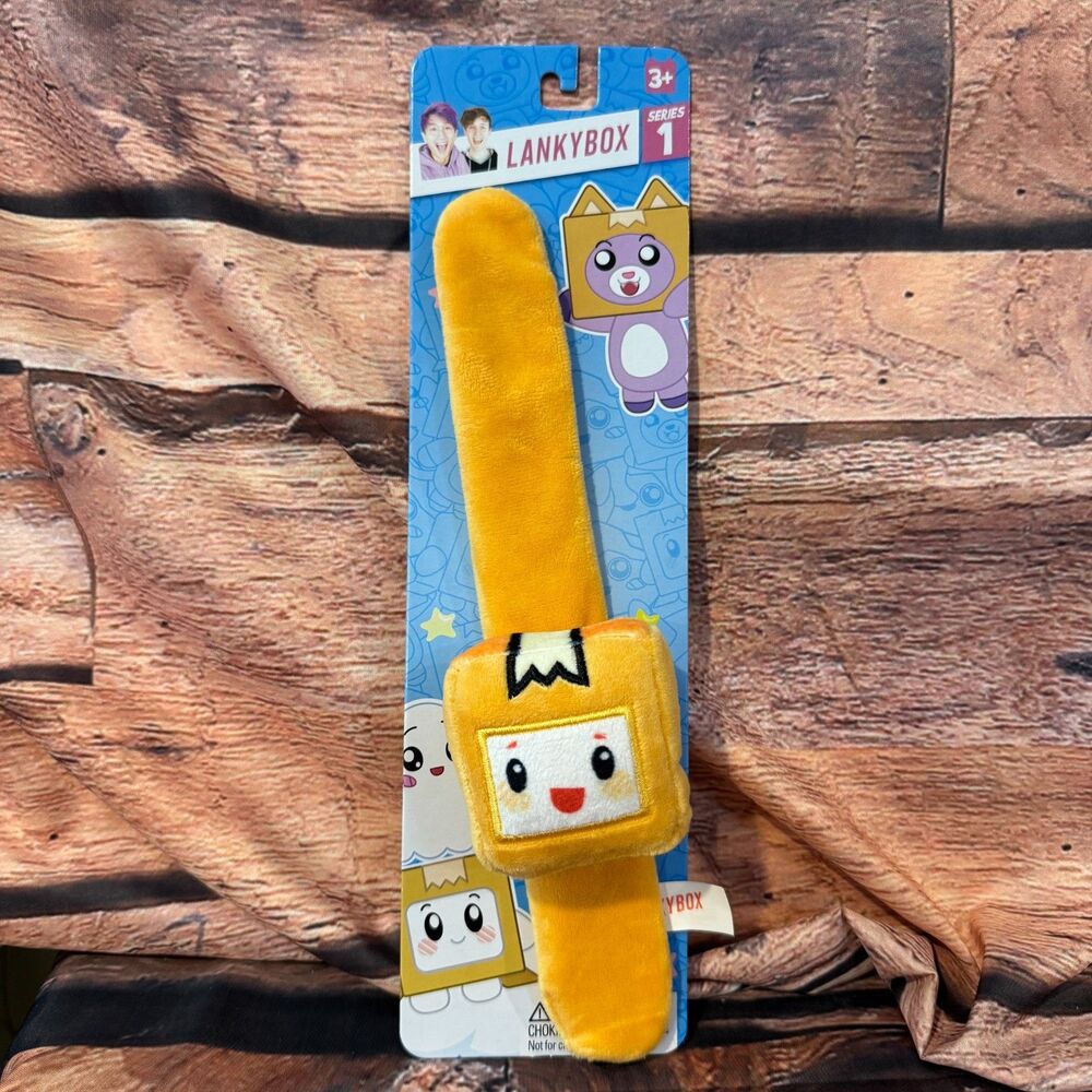 LankyBox Series 1 Slap Bracelet Boxy Plush Toy Bonkers NWT Official